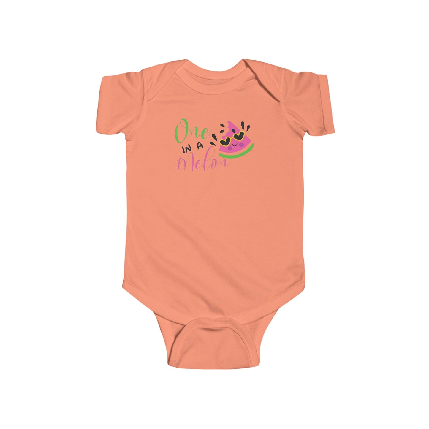 🍉 One in a Melon Baby Onesie – Sweet & Playful Summer Outfit 🌞💖