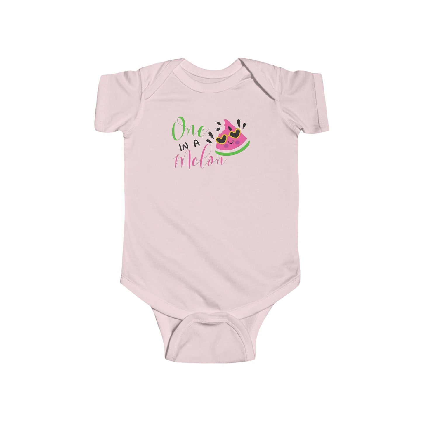 🍉 One in a Melon Baby Onesie – Sweet & Playful Summer Outfit 🌞💖
