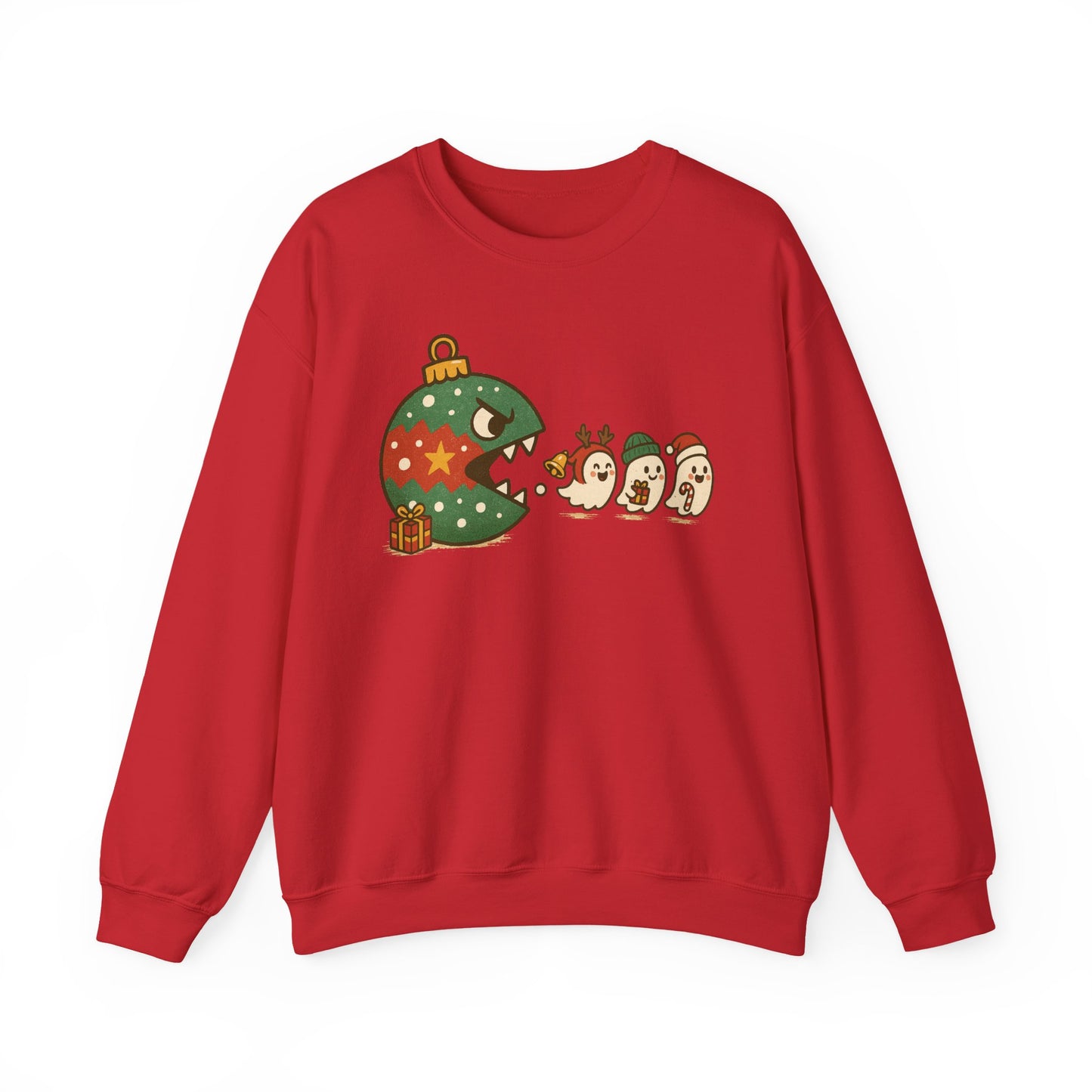 👻🎄 Chompmas Ghost Sweatshirt – Festive, Funny & Cozy 🎁✨