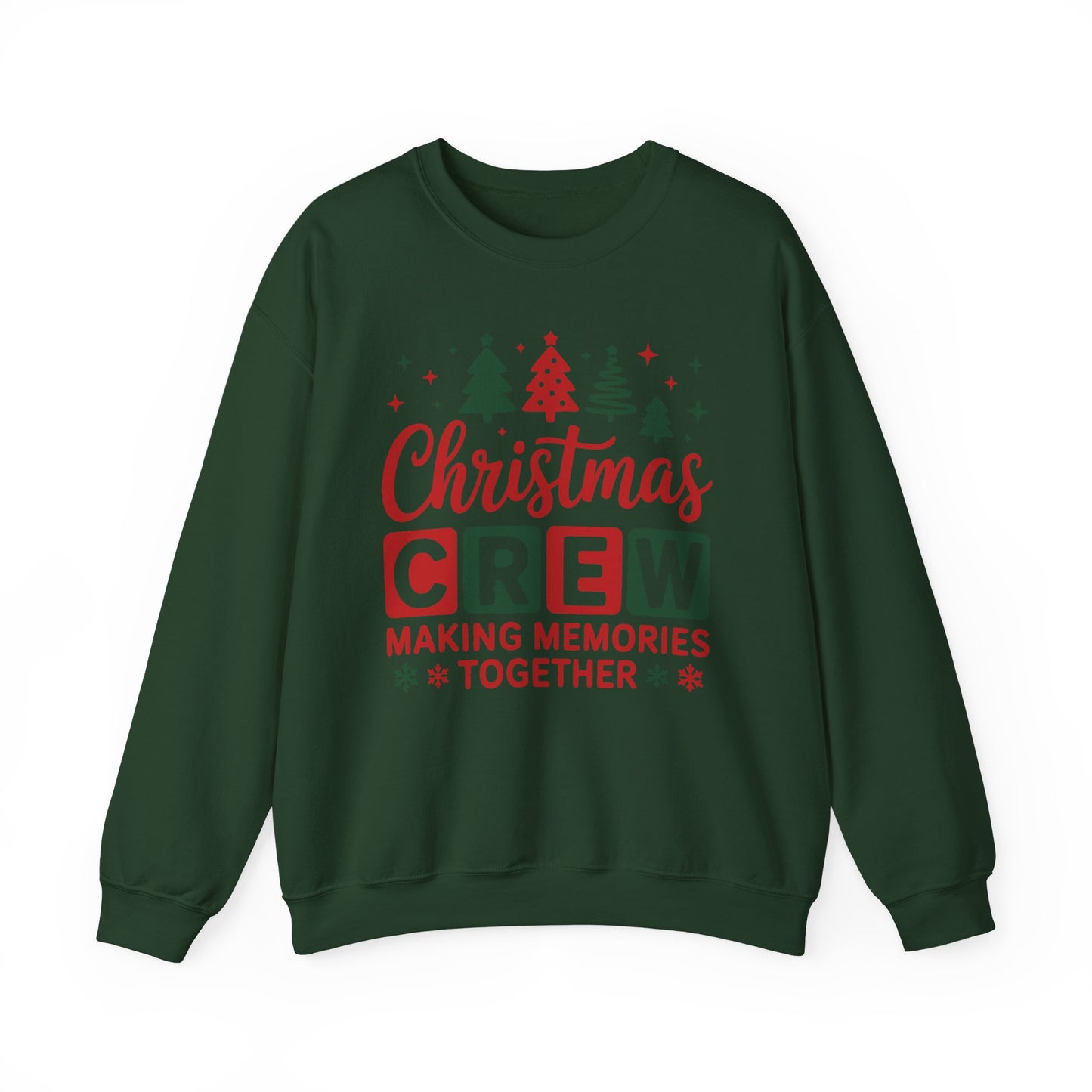 🎄✨ Christmas Crew Sweatshirt – Matching Holiday Outfit for Festive Fun