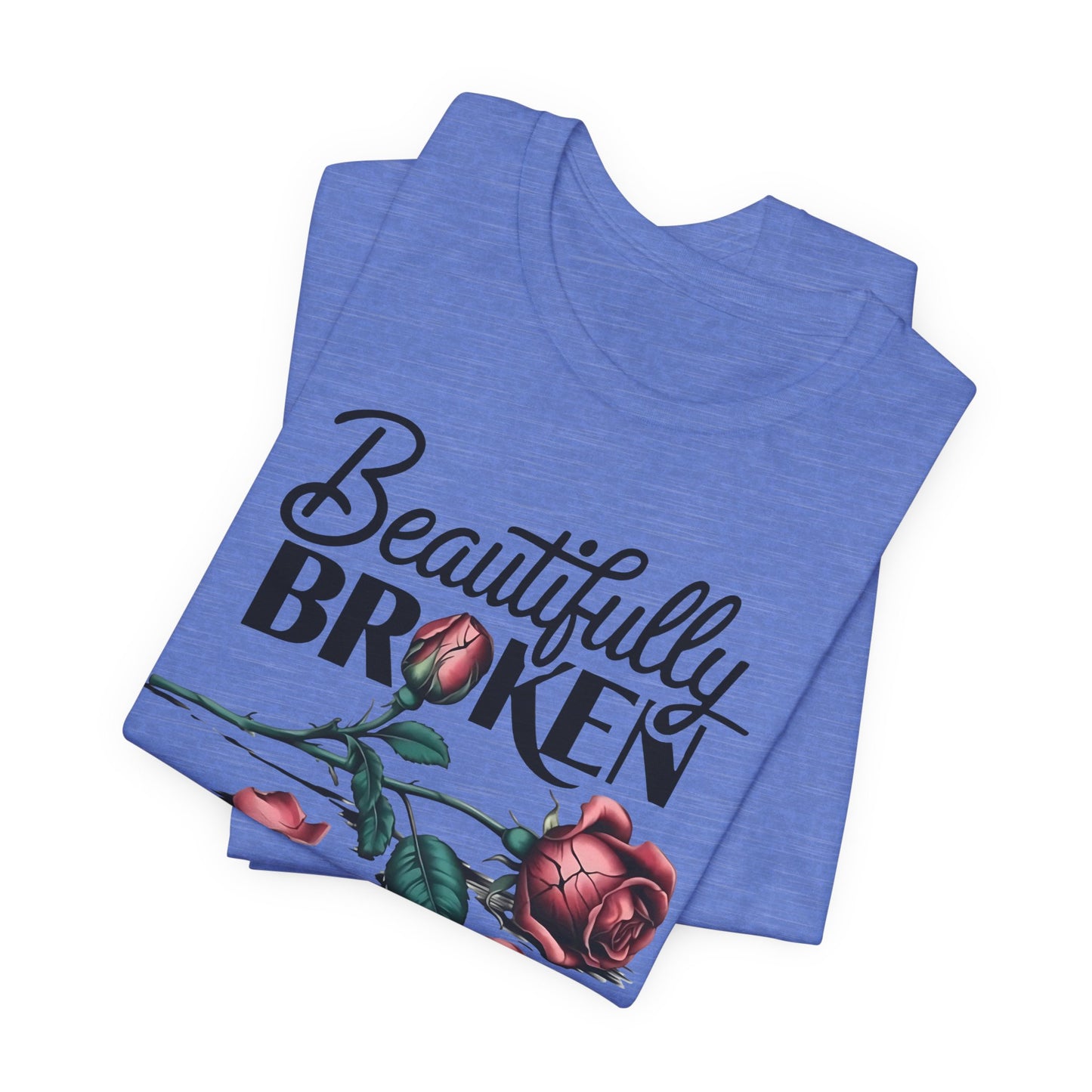 Camiseta Rosa “Beautifully Broken”: una camiseta empoderante con una elegancia suave