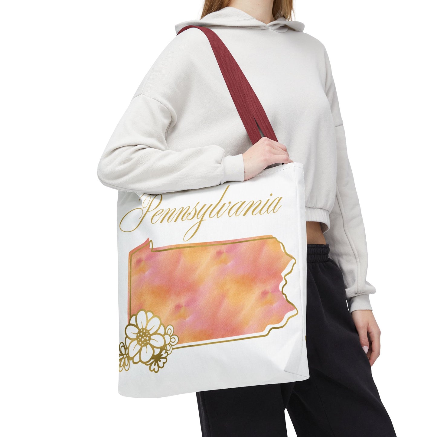 🌸 Pennsylvania State Floral Tote Bag – Elegant, Practical & Historic Charm 👜